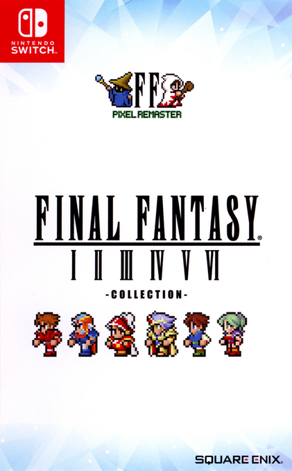 Final Fantasy 3 Pixel Remaster — box-2D (JP)