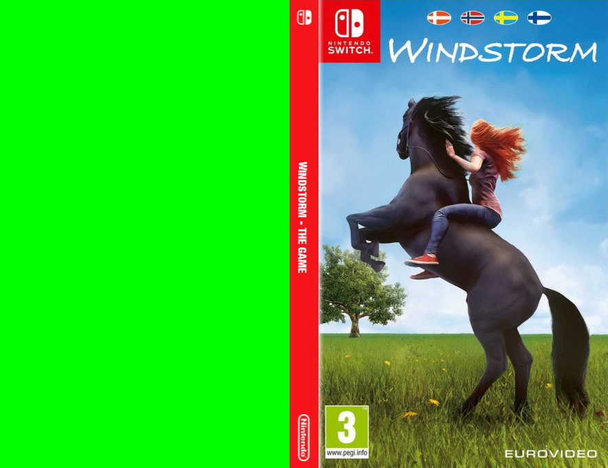 Windstorm - The Game — box-texture (EU)