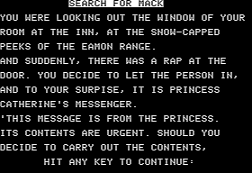 Eamon 236 - Search for Mack — ss (WOR)