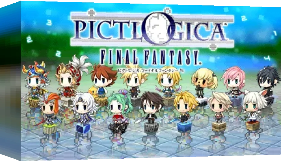 Pictlogica Final Fantasy — box-3D (WOR)