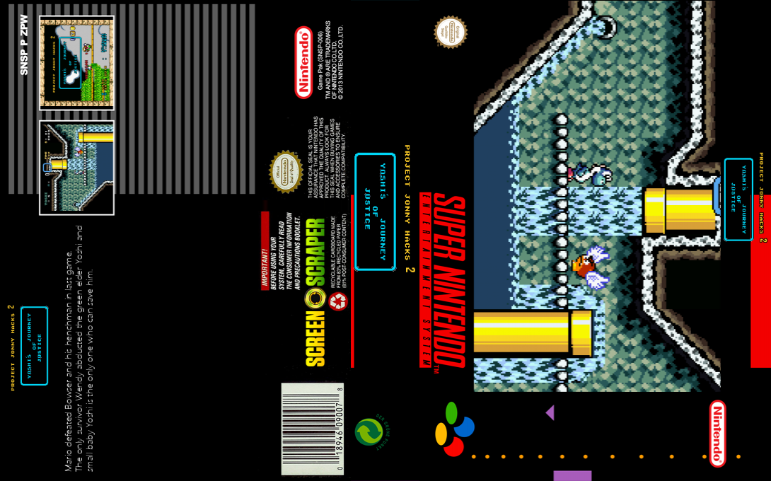 Project Jonny Hacks II : Yoshi´s Journey of Justice — box-texture (SS)
