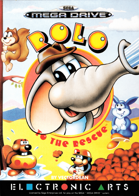 Rolo to the Rescue — box-2D (EU)