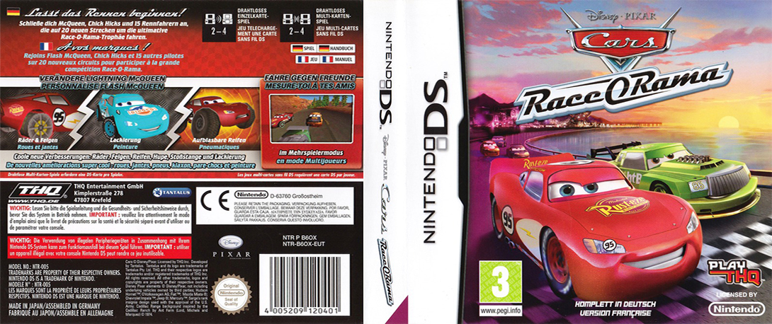 Cars - Race-O-Rama — box-texture (EU)