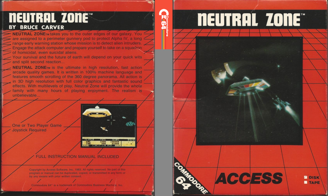 Neutral Zone — box-texture (US)
