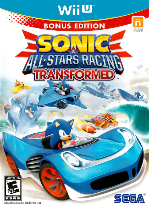Sonic And All Stars Racing Transformed box art