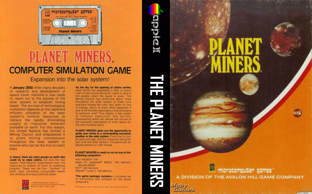 The Planet Miners — box-texture (US)