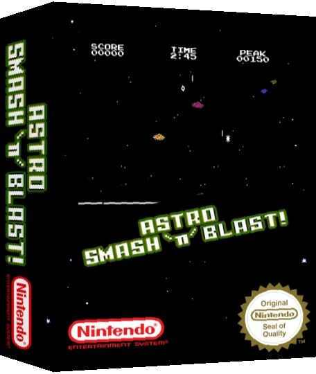Astro Smash 'n' Blast! — box-3D (SS)