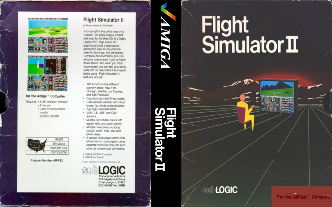 Flight Simulator II — box-texture (WOR)