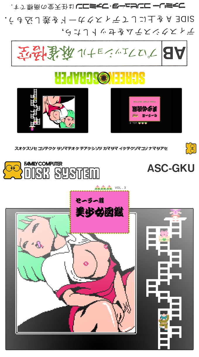 Meimon Joshi Kousei Sailor Fuku Bishoujo Zukan #3 — box-texture (SS)