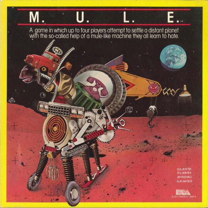 M.U.L.E. box art