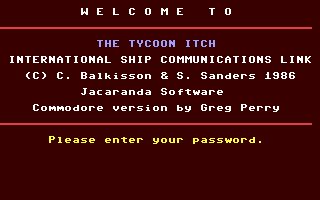 The Tycoon Itch — sstitle (WOR)