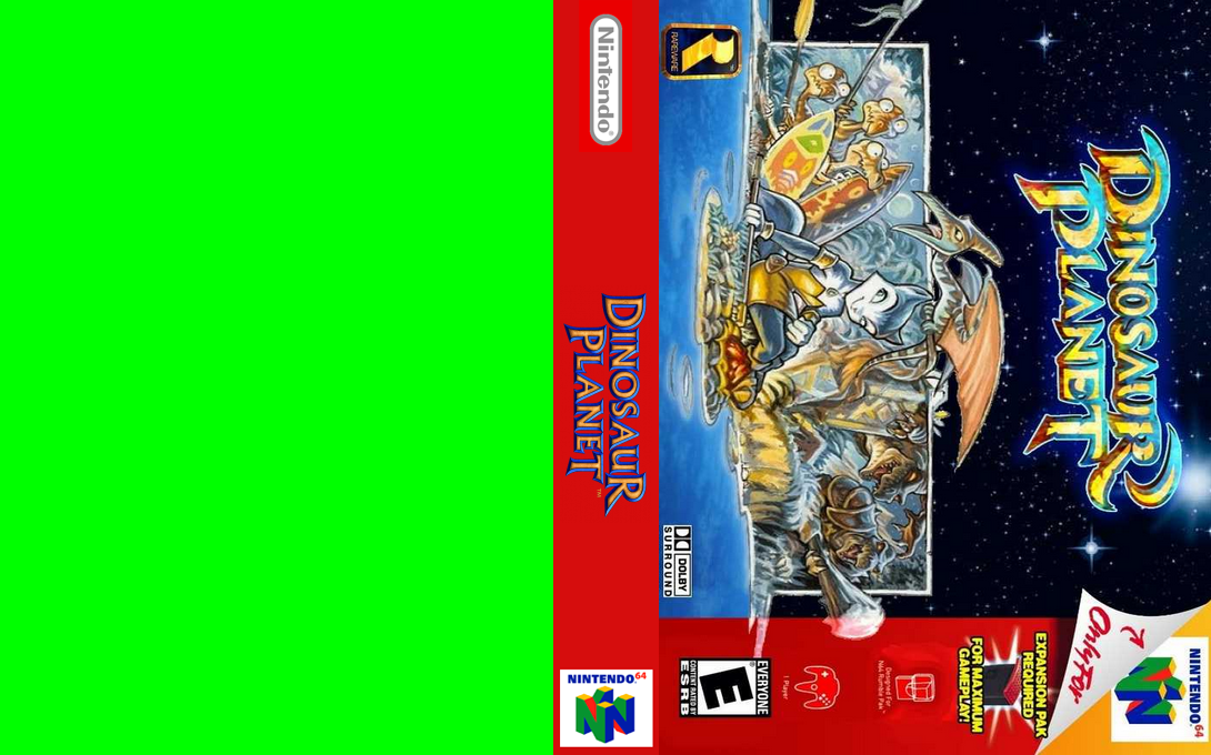 Dinosaur Planet — box-texture (US)