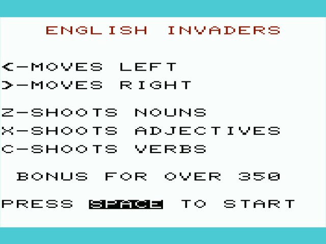 English Invaders — sstitle (WOR)
