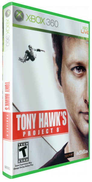 Tony Hawk's Project 8 — box-3D (US)