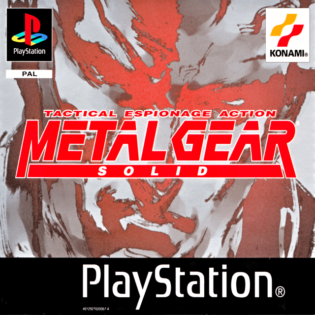 Metal Gear Solid - Integral — box-2D (UK)
