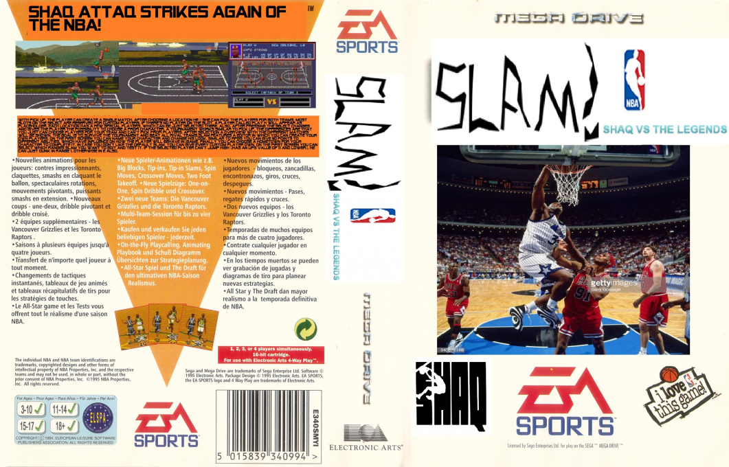 Slam - Shaq vs. the Legends — box-texture (EU)
