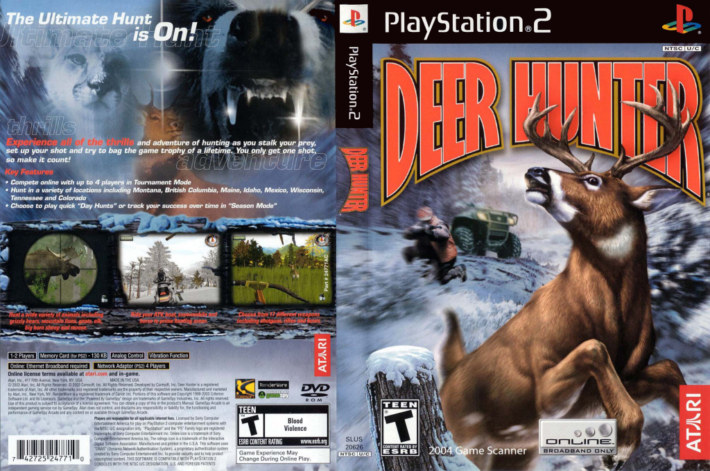 Deer Hunter — box-texture (US)