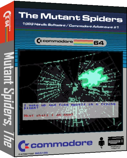 Adventure 1 - The Mutant Spiders — box-3D (CUS)