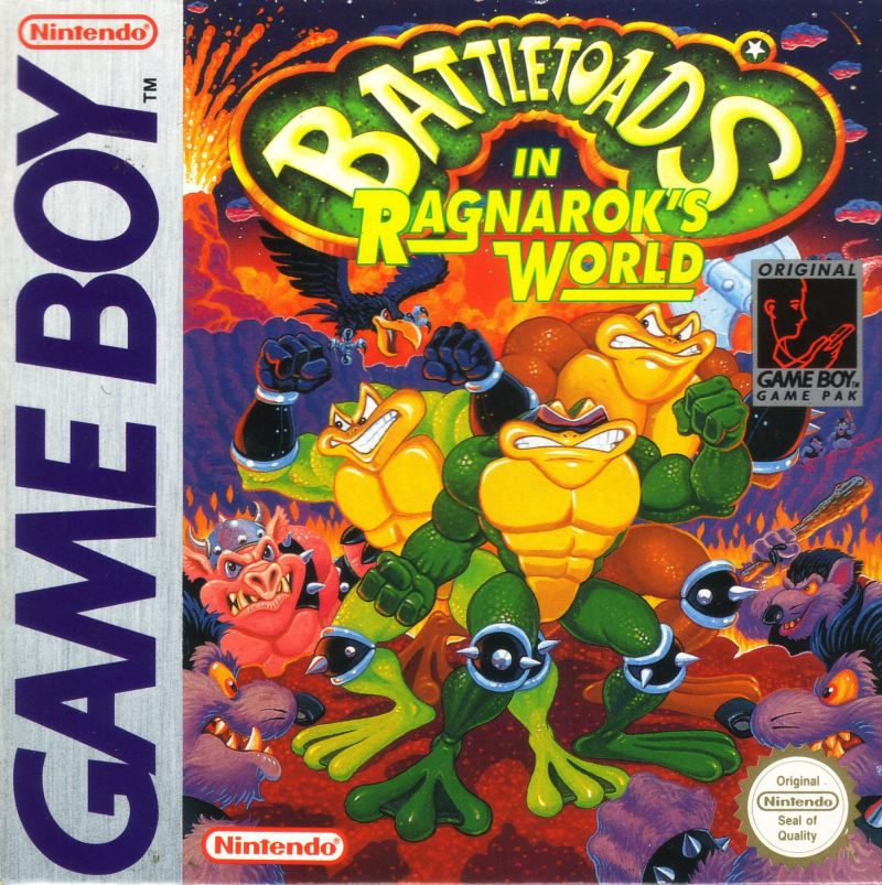 Battletoads in Ragnarok's World — box-2D (EU)