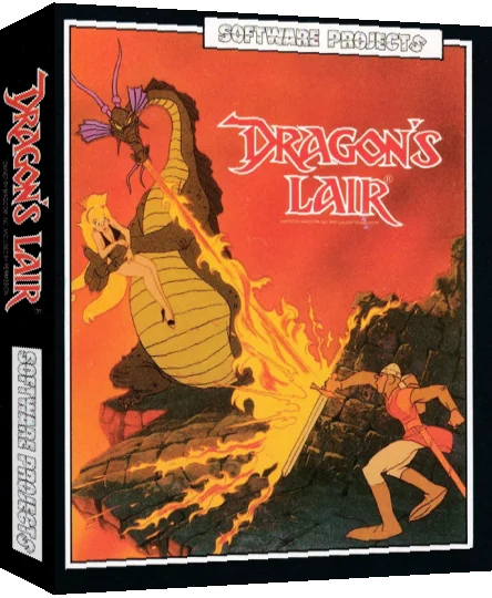 Dragon's Lair — box-3D (EU)