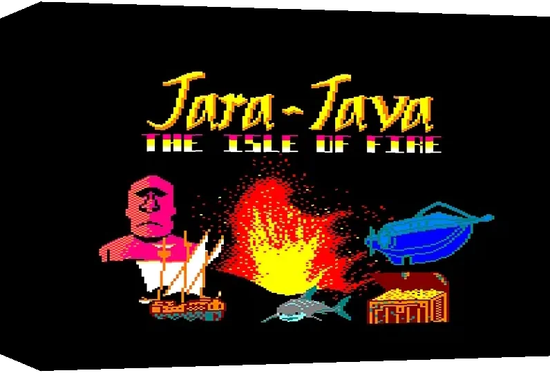 Jara-Tava - Isle Of Fire, The — box-3D (WOR)