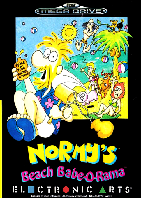 Normy's Beach Babe-O-Rama — box-2D (EU)
