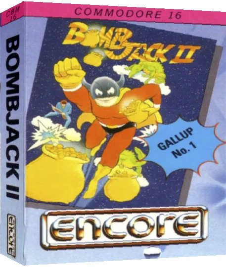 Bomb Jack 2 — box-3D (EU)