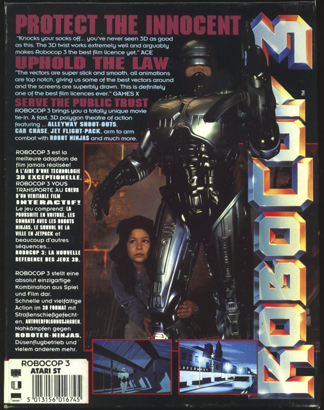Robocop 3 — box-2D-back (EU)