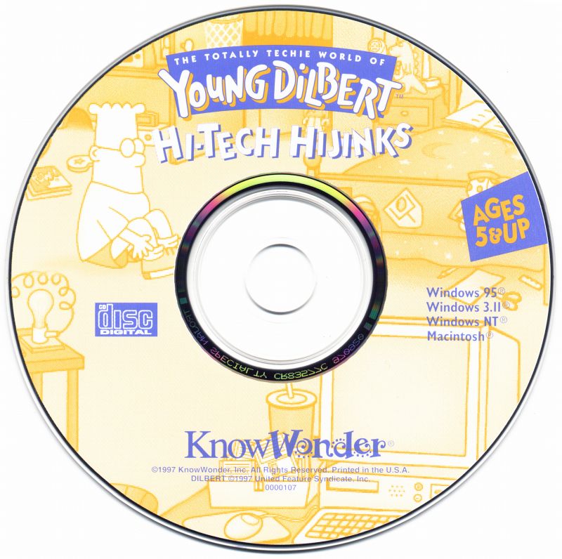Young Dilbert Hi-Tech Hijinks — support-2D (US)