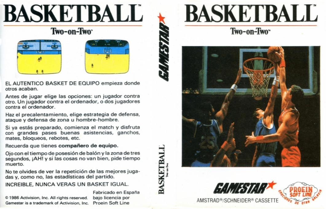 Gba Championship Basketball - Two-on-two — box-texture (SP)