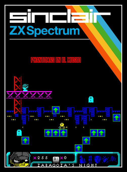 Phantomas En El Museo — box-2D (SS)