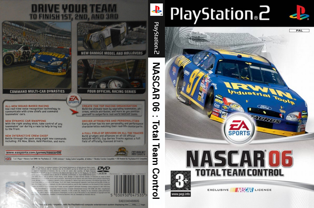 NASCAR 06 - Total Team Control — box-texture (EU)