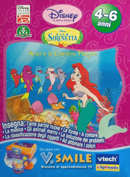 Little Mermaid - Ariel's Majestic Journey, The — box-2D (IT)