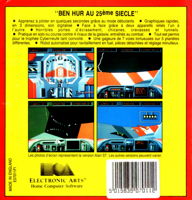 Powerdrome — box-2D-back (FR)