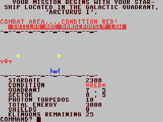 Super Star Trek Enhanced — ss (WOR)