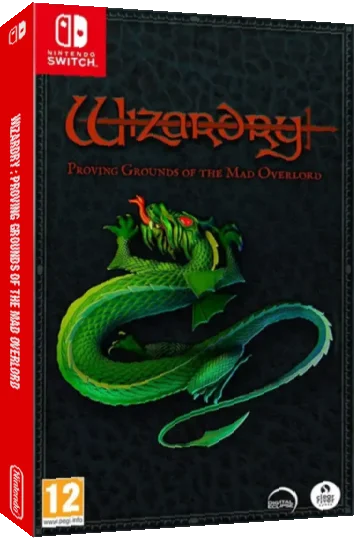 Wizardry - Proving Grounds of the Mad Overload — box-3D (EU)