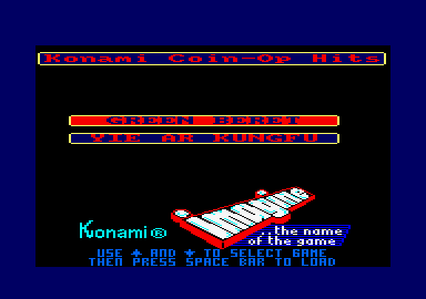 Konami Coin-op Hits — sstitle (EU)