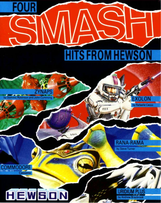 Four Smash Hits - Exolon box art