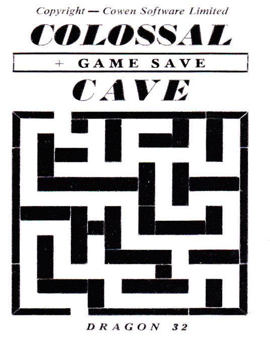 Colossal Cave box art