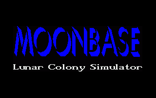 Moonbase - Lunar Colony Simulator — sstitle (WOR)