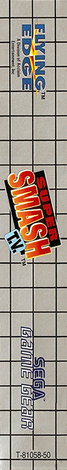 Super Smash T.V. — box-2D-side (EU)