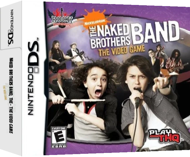 Naked Brothers Band, The - The Video Game — box-3D (US)