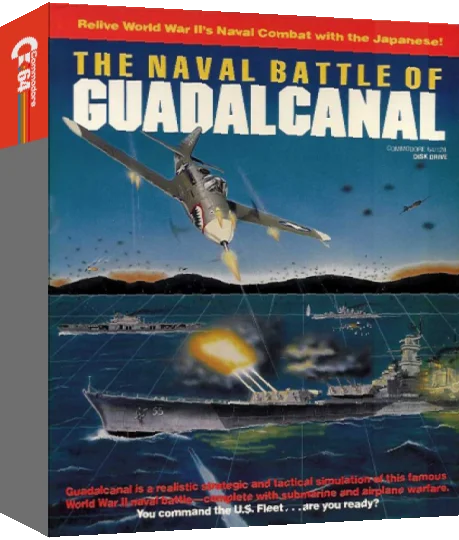 The Naval Battle of Guadalcanal — box-3D (US)