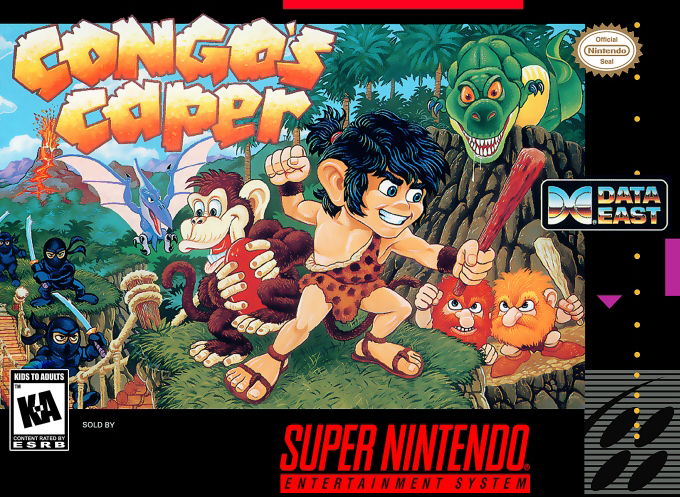 Congo's Caper box art