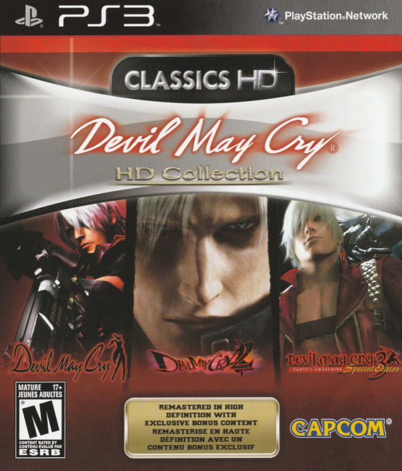 Devil May Cry - HD Collection — box-2D (CA)