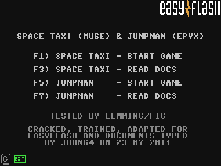 Space Taxi + Jumpman — ss (WOR)