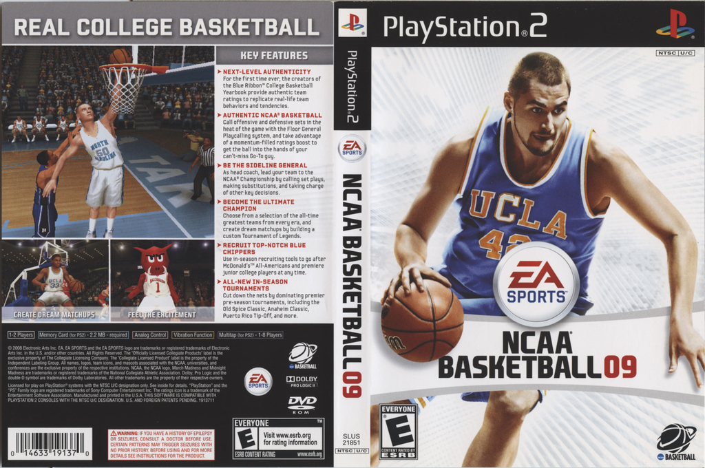 NCAA Basketball 09 — box-texture (US)