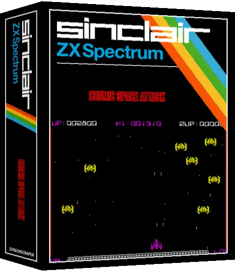 Cosmic Space Attack — box-3D (SS)