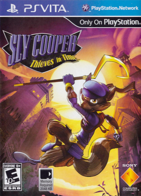 Sly Cooper - Thieves in Time box art