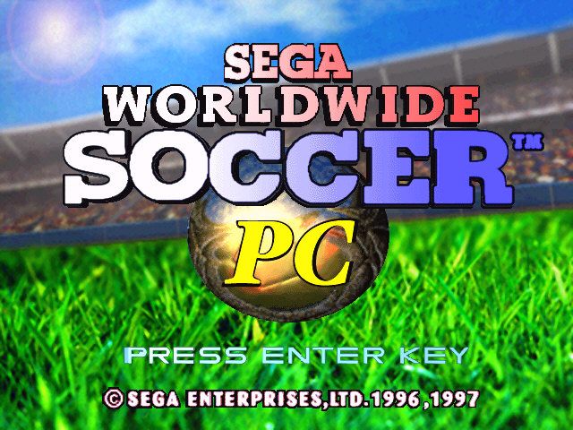 Sega Worldwide Soccer '97 — sstitle (WOR)